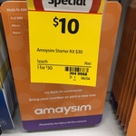 amaysim $30 Prepaid Starter SIM Kit for $10 @ Coles