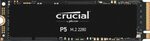 Crucial P5 500GB 3D NAND NVMe PCIe M.2 SSD $63.98 + Delivery (Free with Prime) @ Amazon UK via AU
