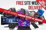 Free Delivery with $100 Minimum Spend @ Scorptec