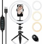 Ring Light with Mini Tripod $18.99 + Delivery ($0 with Prime/ $39 Spend) @ Ottertooth Direct via Amazon AU