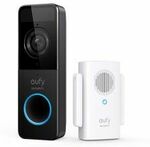 eufy Slim Wireless 1080p Video Doorbell with Mini Repeater $199 (RRP $249) Delivered @ Anker