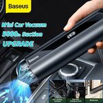 [eBay Plus] Baseus 5000Pa Car Vacuum Cleaner $23.99, 15000Pa Vacuum Cleaner $63.09 Delivered @ Baseus Official eBay