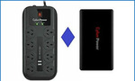[eBay Plus] CyberPower Surge Protector 8 Outlet Power Board + 5000mAh Power Bank Bundle $20 Delivered @ Futu Online eBay