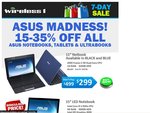 15-35% off All Asus Notebooks, Ultrabooks, Tablets Eg 17.3" FHD $1,799 (or Less?) @ Wireless1