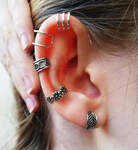 Sterling Silver Ear Cuffs $5 + $3 Postage. Buy 2 Get 3rd Free @ Jewels on Broadway