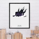 Win a Saltwreck "The Hat" Limited Edition Map Art Print from Dashboard Living