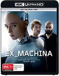 [Back Order] Ex Machina (4k Ultra HD) $12.79 + Delivery ($0 Prime/$39 Spend) @ Amazon AU