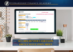 Discounted Cash Flow Calculation Sheet $0 (Was $9.90) @ Stewardship Finance Academy