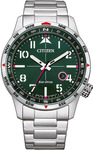 Citizen Eco-Drive Aviator Style Watch (Black, Blue or Green Dial) $175.00 Delivered @ Starbuy