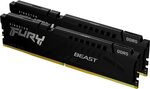 Kingston Fury Beast Black DDR5 64GB (2x32GB) 5600MT/s DDR5 CL36 (EXPO/XMP) RAM $309.16 Delivered @ Amazon Germany via AU