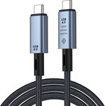 USB 4 Type C Thunderbolt 4 Cable 1.2m 8K Video, 240W, 40gbps $14.87+ Delivery ($0 with Prime/ $39 Spend) @ AHGEIIY-Au via Amazon