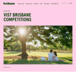 Win 1 of 2 Trips to Brisbane, QLD Worth up to $3,440 from Brisbane City Council