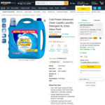 Cold Power Advanced Clean Liquids Laundry Detergent 6L Extra Value S&S: $24.30 Delivery ($0 with Prime/ $39 Spend) @ Amazon AU