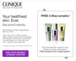 Free Clinquie 3 Step Sample