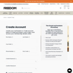 Win 1 of 5 $1,000 Freedom Gift Cards from Freedom