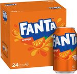 Fanta Soft Drink Multipack Cans 24 x 375mL $20 ($17 S&S), 20 x 375mL $14.19 S&S + Delivery ($0 with Prime/$39 Spend) @ Amazon AU