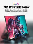 ZSUS 14" 2K IPS Portable Monitor US$66.65 (~A$103.91) Delivered @ ZSUS Store AliExpress