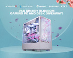 Win a Cherry Blossom Gaming PC (i9-11900KF/RTX 4070 Ti) and a Custom Cherry Blossom Omnidesk Worth $5,000 from Aftershock