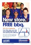 Free BBQ, New Store - Officeworks, VIC, 11 a.m - 2 p.m only