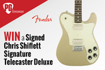 Win a Chris Shiflett Signature Fender Telecaster Deluxe from Premier Guitar