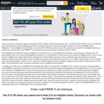 [Prime] $15 off with $15 Spend (for Prime Members Who Made No Purchase in 12 Months) @ Amazon AU