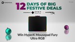 Win a HyperX Mousepad Fury Ultra RGB from Fanatical