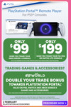 Double Your Trade Bonus (PS5, Switch, XSX Games & Accessories Only) for a PS Portal Remote Player @ EB Games