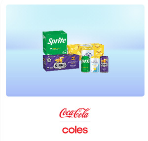 Coles: 30% Cashback on Coca-Cola Brand Beverages @ ShopBack