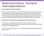 Pandemonium Rocks Music Festival Ticket Holder Compensation: Claim a $70 Voucher, Hoodie, Free Ticket or $70 Refund