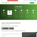 Home Paternity Test Kit (1x Child and 1x Alleged Father) $160 + $30 Shipping ($0 Brisbane C&C) @ DNAQ