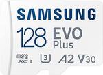 40% off: Samsung EVO Plus Gen2 128GB Micro SDXC Card + Adaptor $21.49 + Delivery ($0 with Prime/ $59 Spend) @ 2 Amazon Sellers