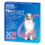 Nexgard Spectra Dog 6pk: Small $58.73/ $62.64, Med $60.76/$64.8, Large $64.13/ $68.4, V.Large $67.51/ $72 Delivered @ Pet Circle