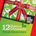 Win 1 of 12 Prizes Inc. Gift Cards, Christmas Ornaments, Fresh Cherries, Seafood Platters + More from Queen Victoria Market