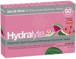 Hydralyte Watermelon Flavoured Electrolyte 60 Tablets $23.99 + Shipping / C&C @ Chemist Warehouse (30% Cashback via Shopback)