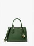 Camille Small Pebbled Leather Satchel $199 (RRP $799) @ Michael Kors