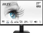 MSI PRO MP275Q 27" WQHD 2560x1440 IPS 100Hz Monitor with Built-in Speakers $189 Delivered @ Amazon AU