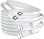 Basesailor Flat USB-A to USB-C Cable 2-Pack (3m) $4.99 + Delivery ($0 with Prime/ $59 Spend) @ Basesailor AU via Amazon AU