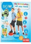 Big W Back to School Sale - Stationery, Clothing Cheap