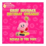 Win a Kirby 30th Anniversary Nendoroid and a Kirby Informer Enamel Pin from Kirby Informer