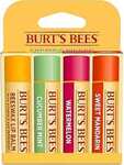 Burt's Bees 100% Natural Origin Moisturising Lip Balm Set $11.90 ($10.71 S&S) + Delivery ($0 w/Prime / $59+ Spend) @ Amazon AU