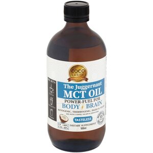 Coco Earth Juggernaut MCT Oil 500ml $10 (Was $20) @ Woolworths