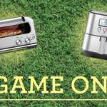 Win a Breville Smart Oven Pizzaiolo, Smart Scoop, Infizz Fusion, Mini Wizz Quad Blade + Air Fryer Chef Plus from Breville
