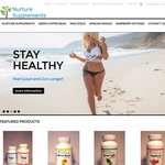 3-Day SALE - 25% OFF Discount at Nurture Health Supplements + FREE Delivery