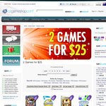 OzGameShop - 2 Games for $25 + Free Delivery