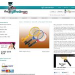 Hand Held Bug Zapper Tennis Racket 50% off with Voucher Code - $5.00 + $10 Shipping