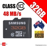 Samsung Micro SDHC 32GB Plus UHS-1 Class 10 48MB/s $22.95 - Shipping to Most Places in Oz $1.95