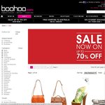 Up to 70% off Sale + FREE Shipping from BooHoo