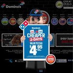 Chef's Best Pizzas from $6 Each Pick up at Domino's (Today Only)