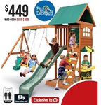 Big Backyard Augusta Timber Playground $449 (Save $450) @ Target 12 June