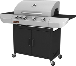 jumbuck 4 burner hooded stardom bbq with side burner